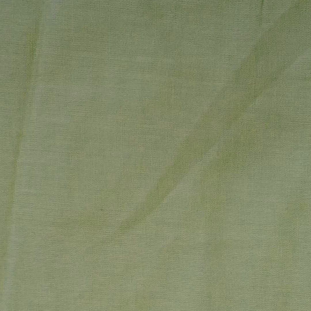 Lemon Yellow Mul-Mul Plain Cotton Fabric