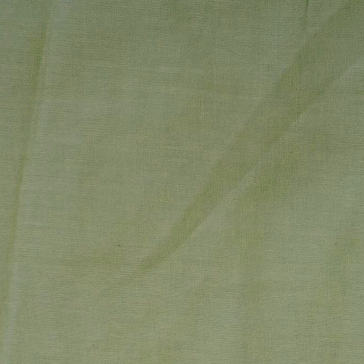 Lemon Yellow Mul-Mul Plain Cotton Fabric