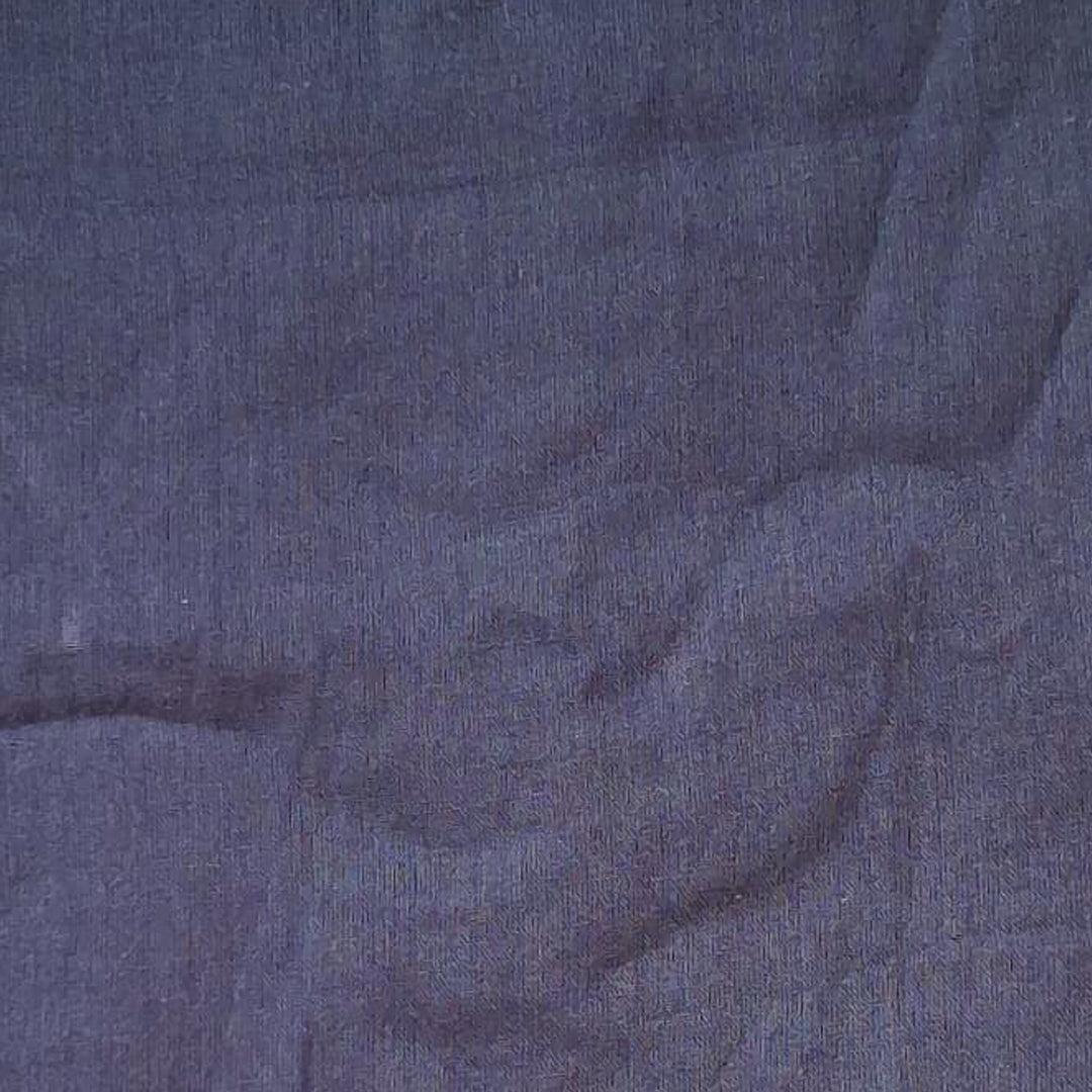 Navy Blue Mul-Mul Plain Cotton Fabric