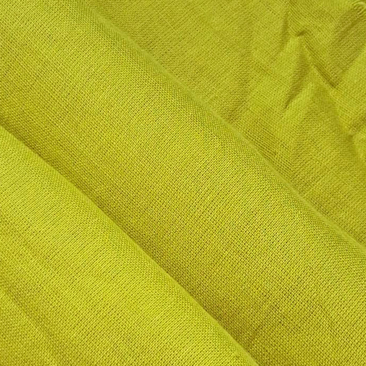 Pineapple Shade Mul-Mul Plain Cotton Fabric