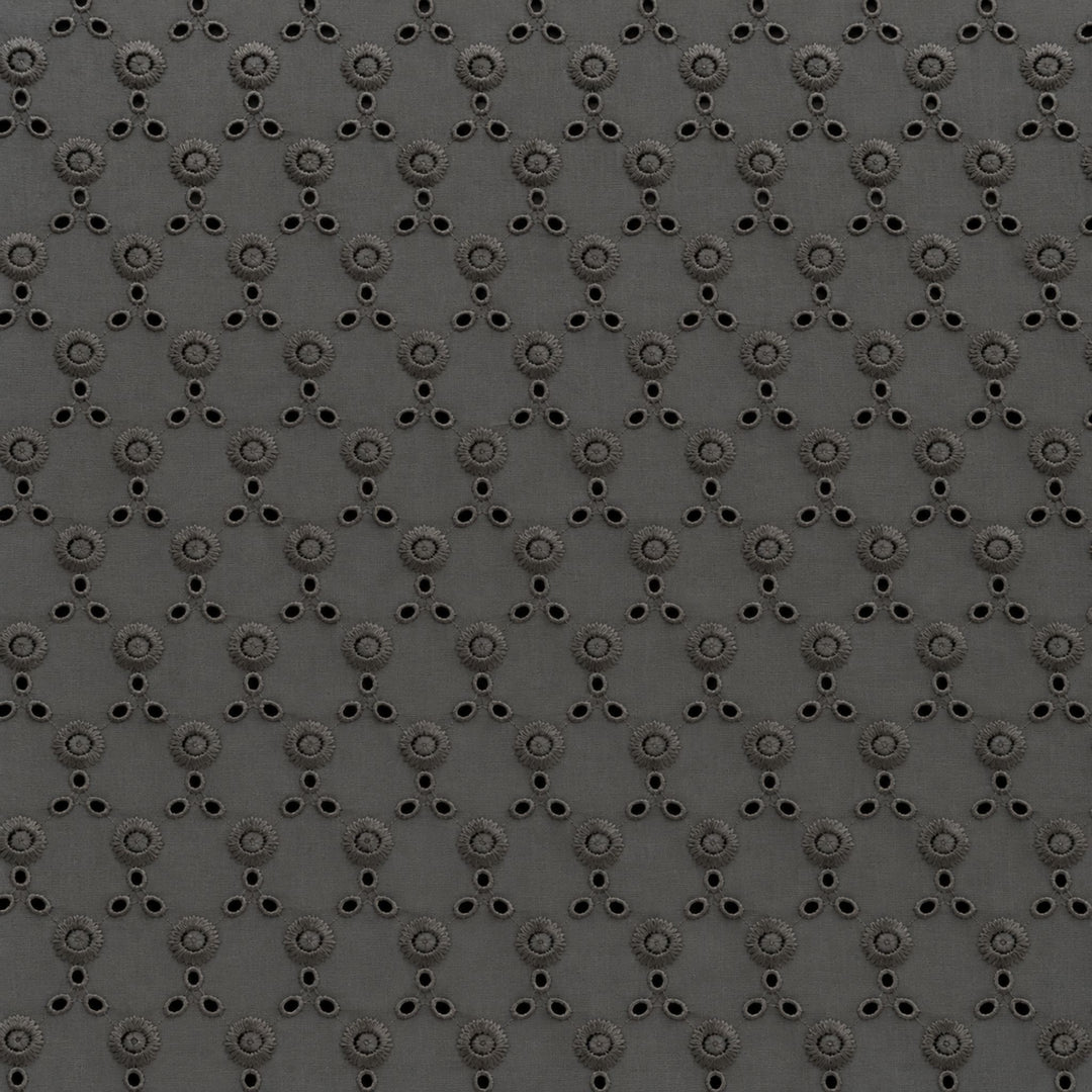 Black Hakoba Fabric | Embroidered Cotton for Kurtis, Dresses & Blouses