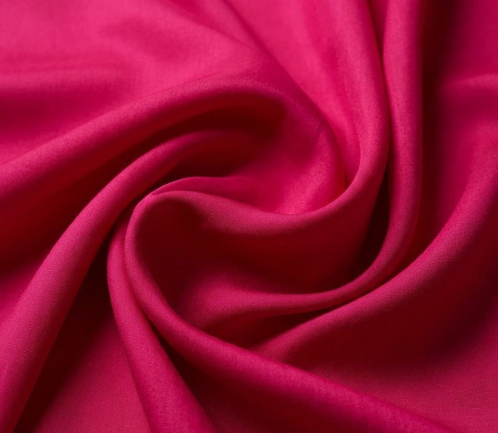 Rani Color Plain Mashru Silk Fabric