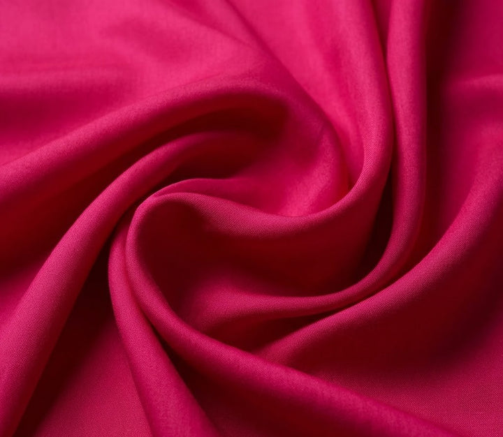 Rani Color Plain Mashru Silk Fabric