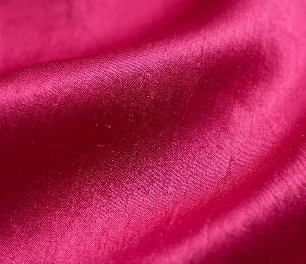 Rani Color Plain Mashru Silk Fabric