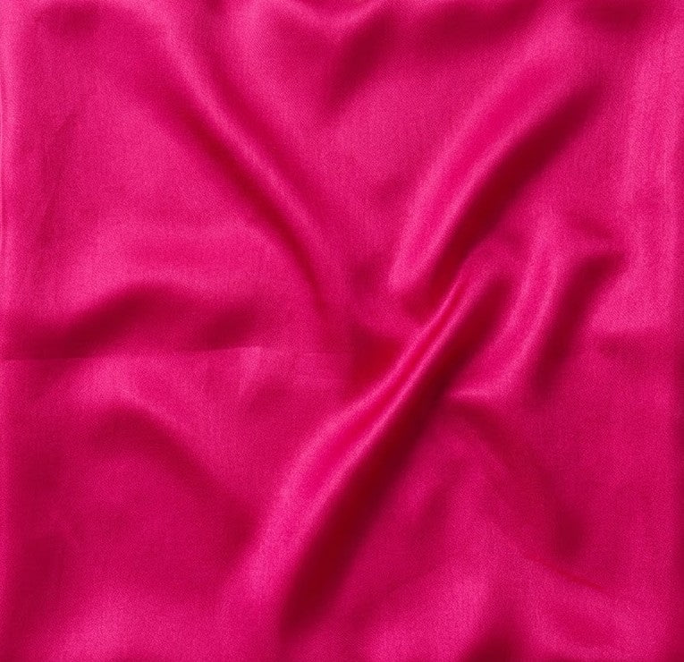 Rani Color Plain Mashru Silk Fabric