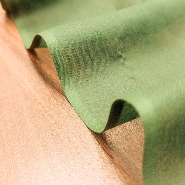 Light Green Mul-Mul Plain Cotton Fabric