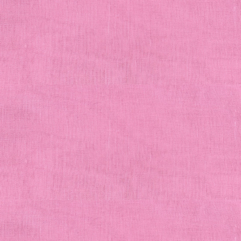 Bright neon pink Mul Mul cotton fabric, smooth and airy, perfect for comfortable and stylish garments at Fabrics @StudioLCX.