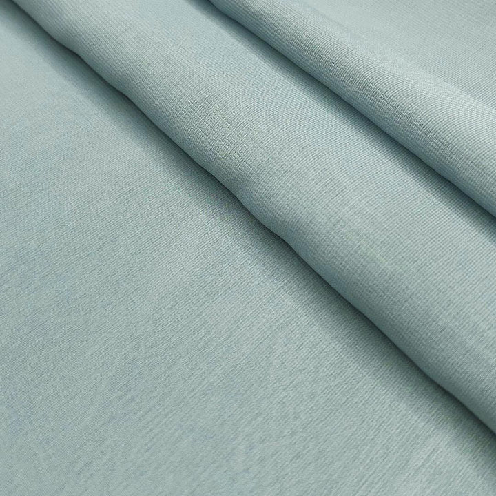 Grey Plain Heavy Fox Georgette Fabric