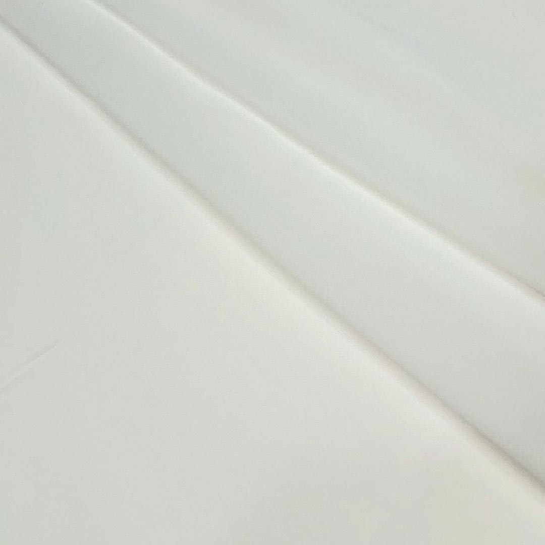 White Plain Heavy Fox Georgette Fabric