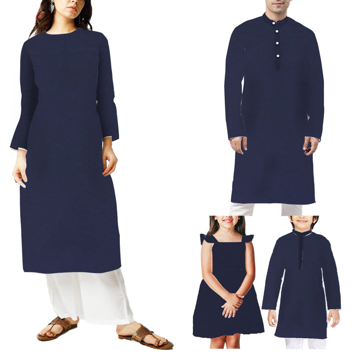 Dark Blue Plain Heavy Fox Georgette Fabric