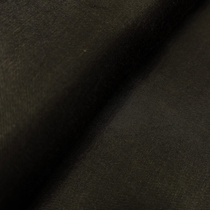 Mehandi Color Plain Mashru Silk Fabric