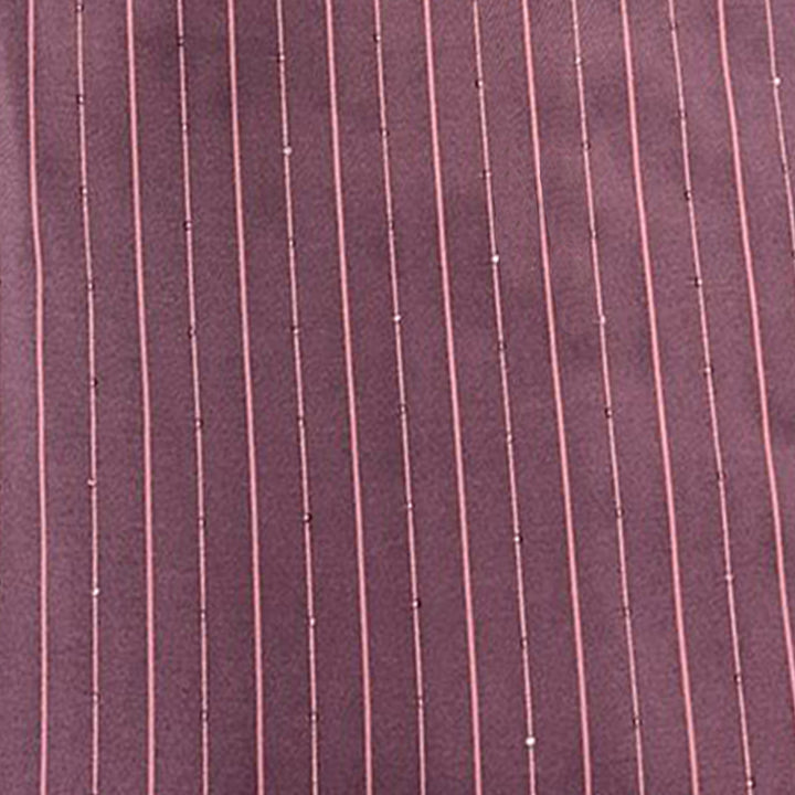Dusty Pink Shades Stripes Rangila Sequence Fabric