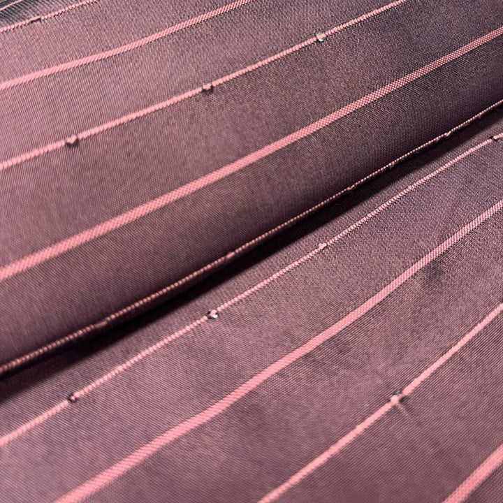 Dusty Pink Shades Stripes Rangila Sequence Fabric