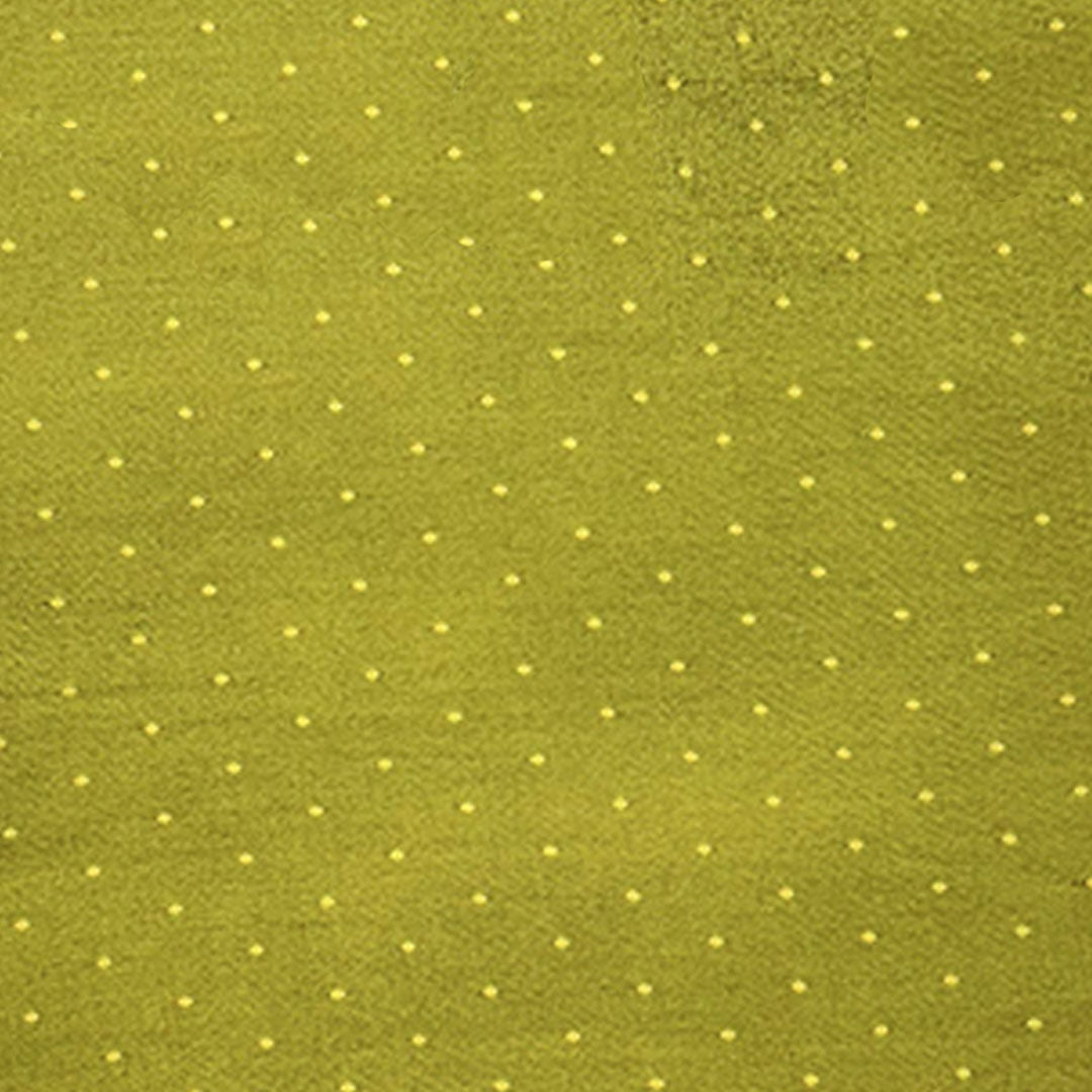 Yellow, Mehandi Shades Butti Rangila Fabric