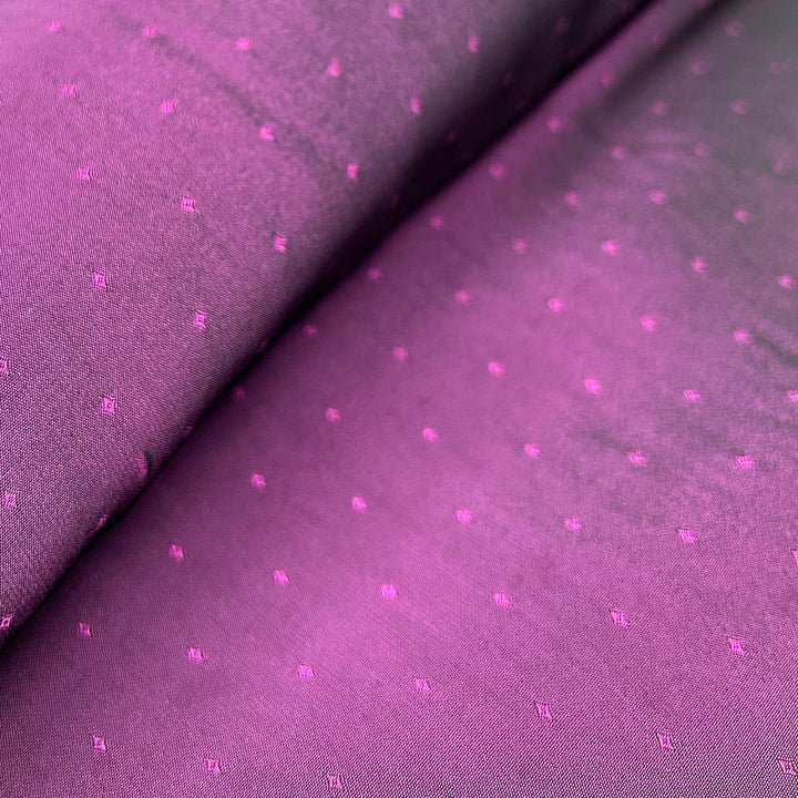 Wine Shades Butti Rangila Fabric