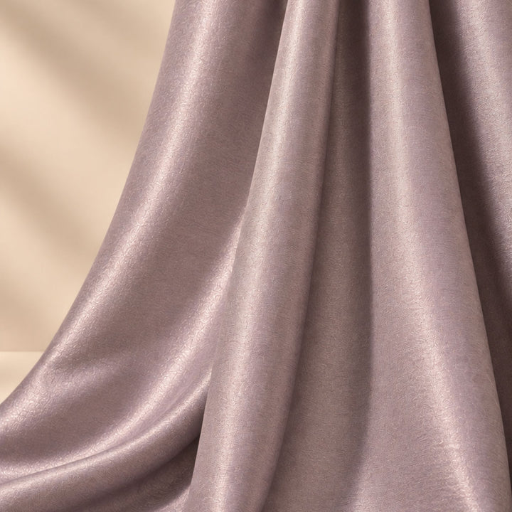 Kanjivaram Jacquard Printed Fabric | Fabric for Lehenga, Blouse & Kurti (Lavender)